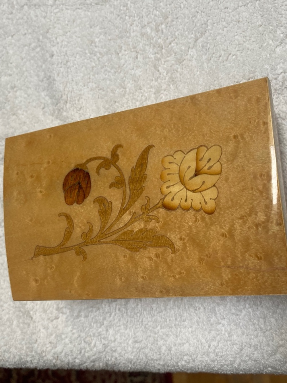 Inlay Design Italian Music Box.